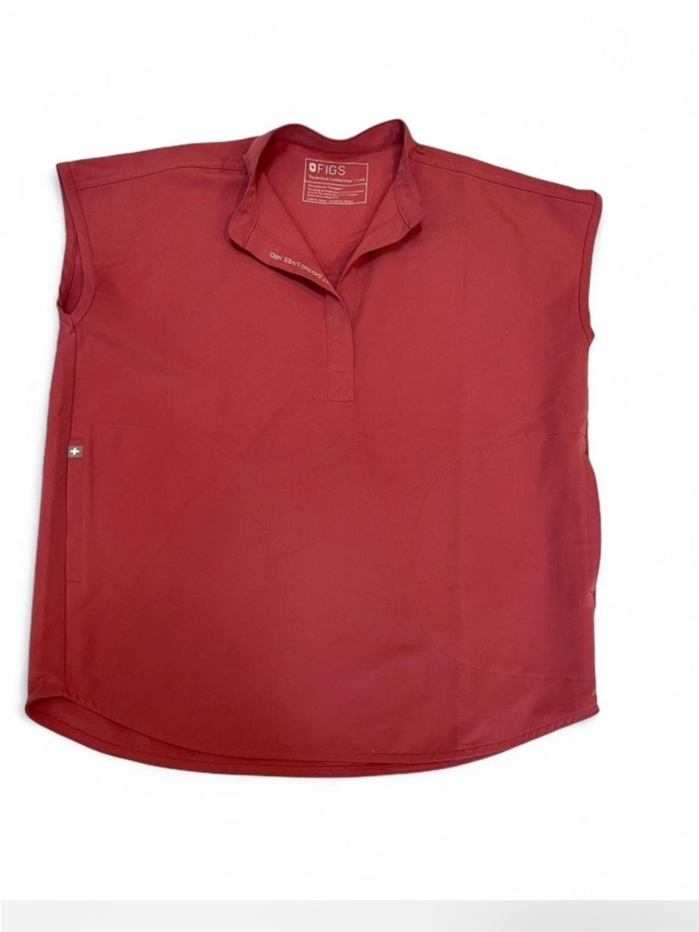 FIGS Raphaela oversized Sleeveless Scrub Top XXS